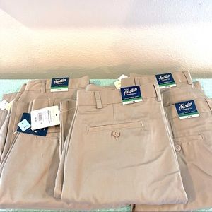 Austin tan shorts ACADEMY school uniform BUNDLE
